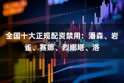 全国十大正规配资禁用：潘森、岩雀、赛娜、烈娜塔、洛